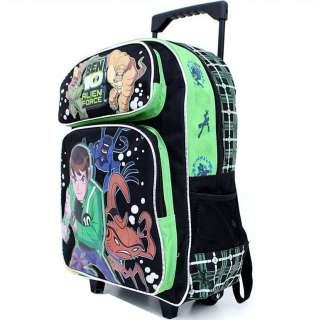   GRAND CARTABLE A ROULETTES BEN 10 ALIEN FORCE NEUF
