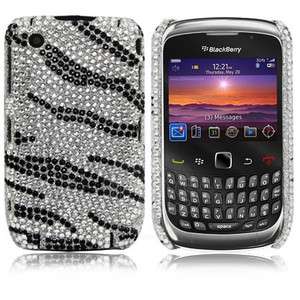 Cover custodia strass ZEBRA Blackberry curve 9300 8520  