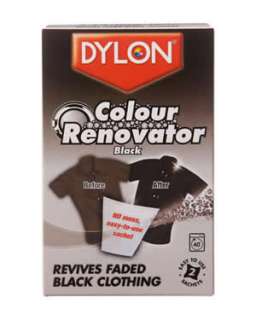DYLON COLOUR RENOVATOR Revive Old Black Clothing 1794 1  
