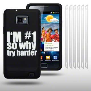 NOVELTY CASE FOR SAMSUNG GALAXY S2 II + 6 LCD GUARDS  