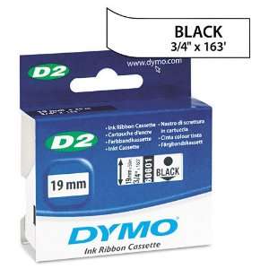  DYMO  60601 Labelmaker Ribbon, Black    Sold as 2 Packs 