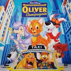   OLIVER ET COMPAGNIE WS VF LASERDISC DISNEY