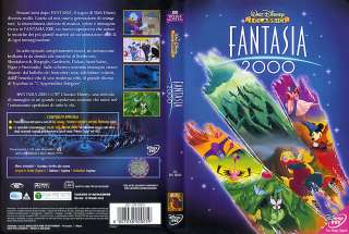 DISNEY DVD Fantasia 2000   ed. italiana rara  