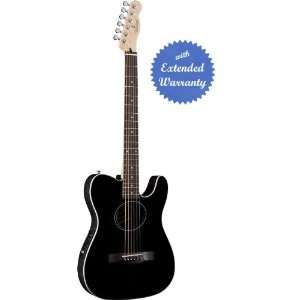  Fender Standard Telecoustic Guitar Bundle with Fender 