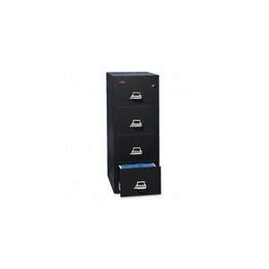  FireKing Insulated Four Drawer Vertical File Office 