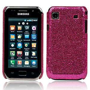HOT PINK GLITTER CASE COVER FOR SAMSUNG GALAXY S I9000  