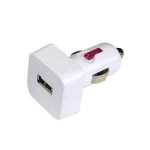  USB101 10 Watt USB Car Adapter   White IMPUSB101W 