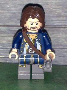 Lego Pirati dei caraibi minifigure Amm. Norrington  