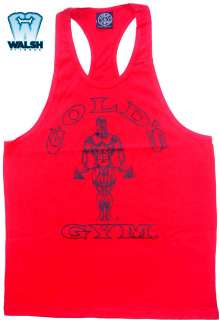 GOLDS GYM   Retro Muscle Tank Top Singlet   All Sizes  