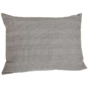 Calvin Klein White Label Tucked Pleat Pillow, Charcoal