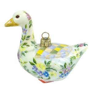  Goose Ornament by MacKenzie Childs Ltd.