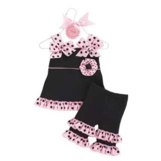   Girls Perfectly Princess Tunic and Ruffle Capri Outfit  Clothes