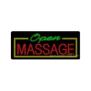  Massage Open Outdoor LED Sign 13 x 32
