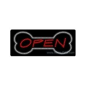  Pet Store Open Outdoor LED Sign 13 x 32