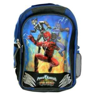  Disney Power Rangers School Backpack   Jungle Fury Toys 