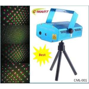  Mini Laser Stage Lighting (Red & Green) for Party and Club 