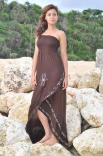   full length beach dress/coverup Tube Top (many colors) Clothing