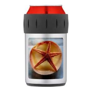    Thermos Can Cooler Koozie Sea Shell and a Starfish 