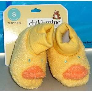  Carters Child of Mine Duck Slippers Size 0 6 Months Baby