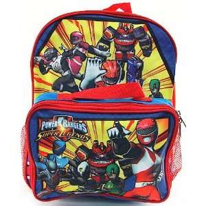  Power Rangers Super Legends Kids Blue & Red Backpack 