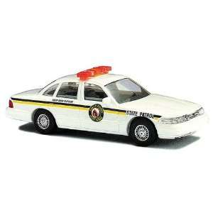 Busch HO (1/87) North Dakota State Police Ford Crown Victoria  Toys 