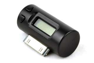   iPhone 4 4S LCD Screen Wireless FM Radio Transmitter Car Charger Kit