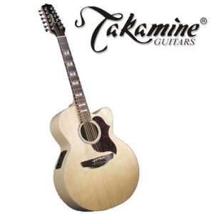  NEW Takamine EG523SC12 Cutaway Jumbo 12 String Acoustic Guitar 