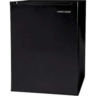Black Black & Decker BCF27 Compact Refrigerator 2.7 Cu Ft  