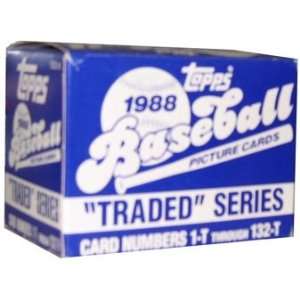  1988 Topps Traded Series Baseball Set   132C Everything 