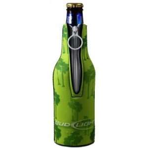   Light Tropical Green Beer Bottle Suit Koozie Cooler
