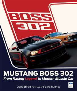 Mustang Boss 302 ENGINE CAR 2012 TRANS AM NEW BOOK  