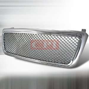  FORD 2004 2006 FORD F150 1P CHROME GRILLE   MESH 