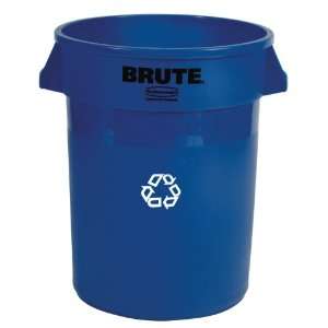   Brute Recycling Container (Round) 44 Gallon (Blue)