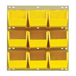   Panel with Hanging Plastic Bins   QLP 1819BG 230 9