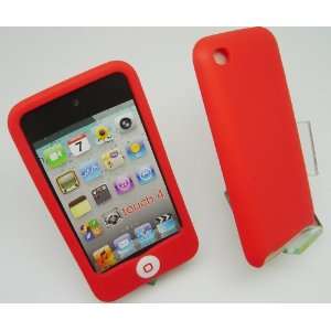 Red Apple iPod Touch 4th Generation iTouch 4G 4 Gen Soft 