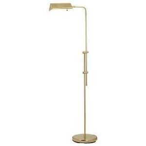  Brass Finish Pharmacy Floor Lamp