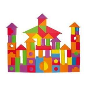  Foam Building Blocks   100 Pieces Toys & Games