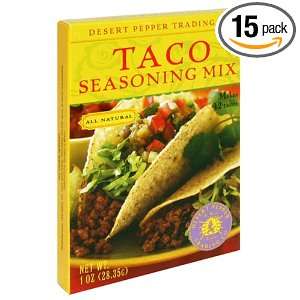 Desert Pepper Seasoning Mix, Taco Grocery & Gourmet Food