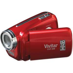 Vivitar High Definition Digital Video Camcorder (Strawberry)  DVR508 