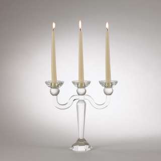 wide x 11 tall crystal candle holder 3 light candelabra wedding 
