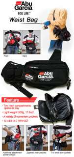 2011 ABU GARCIA Waist Bag Pockets Fishing Tackle Bag  