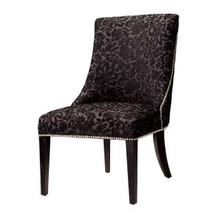 Studded Old Hollywood Film Style DINNING Armless CHAIR  