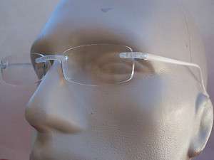   Rimless Reading Glasses TR90 Memory Plastic +1.75  0789