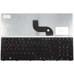 com Acer Aspire 5810 Glossy Black German Replacement Laptop Keyboard 