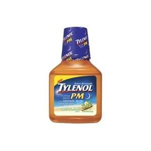 Tylenol PM Extra Strength Pain Reliever/Sleep Aid Vanilla Liquid, 8 Oz