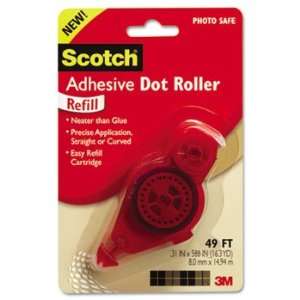  Scotch 6055R   Adhesive Dot Refill, .3 in x 49ft MMM6055R 