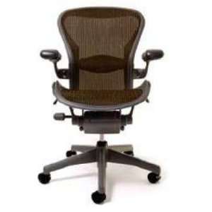  Aeron Soapstone Fully Loaded Chair By Herman Miller