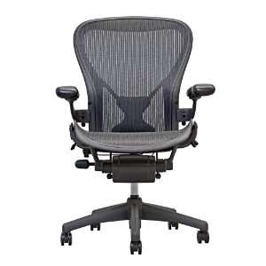  Aeron Chair by Herman Miller   Loaded Posture Fit   Carbon 