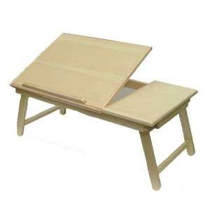  Space Saver Solid Wood Multi Functional Laptop Desk Tray 