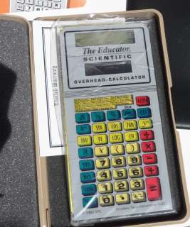 The Educator Scientific Overhead Calculator TI 30  